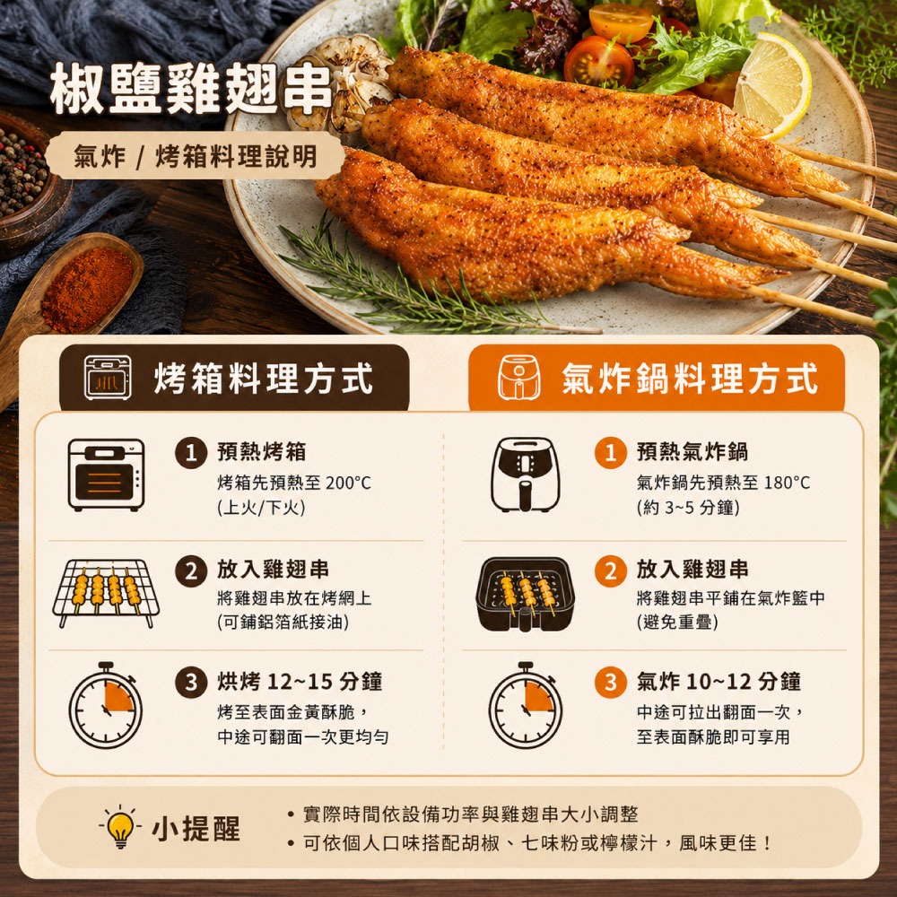 【約克街肉舖】台灣雞翅串8串(70g±10%/串/2串1包)-細節圖4