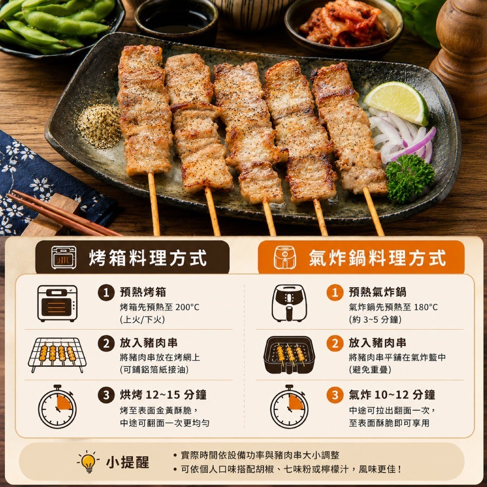 【約克街肉舖】台灣雞肉/胡椒豬肉串任選18串-細節圖9
