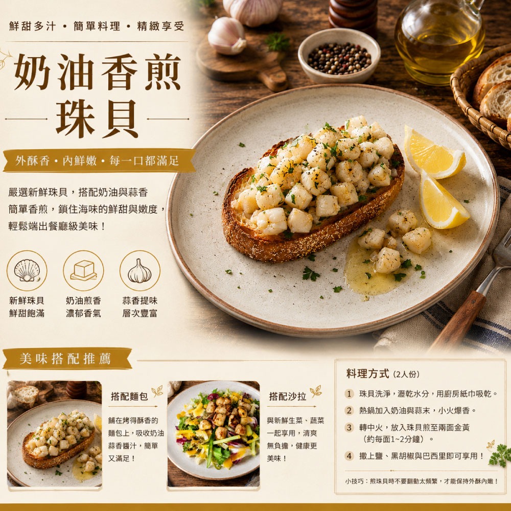 【小川漁屋】鮮凍海灣珠貝5包(200g±10%/包)-細節圖4