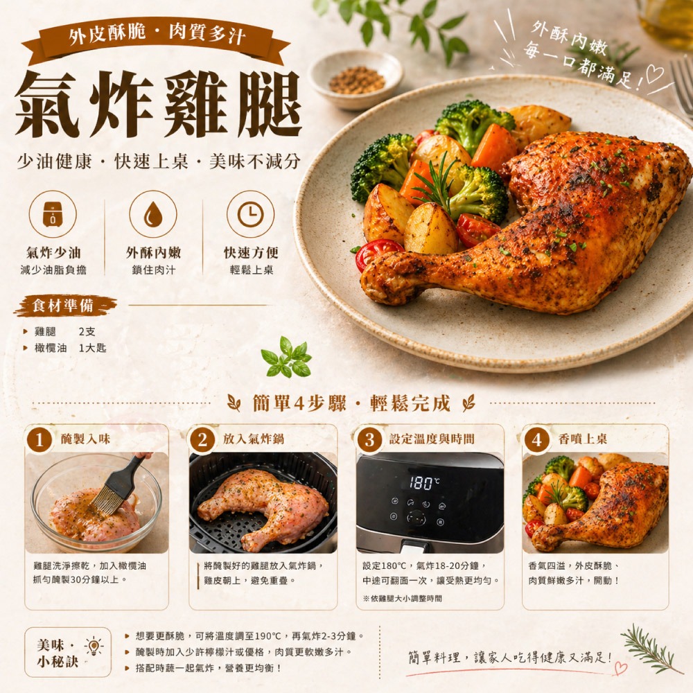 【赤豪家庭私廚】椒鹽帶骨雞腿14支(170g+-10%/支/每包2支)-細節圖3