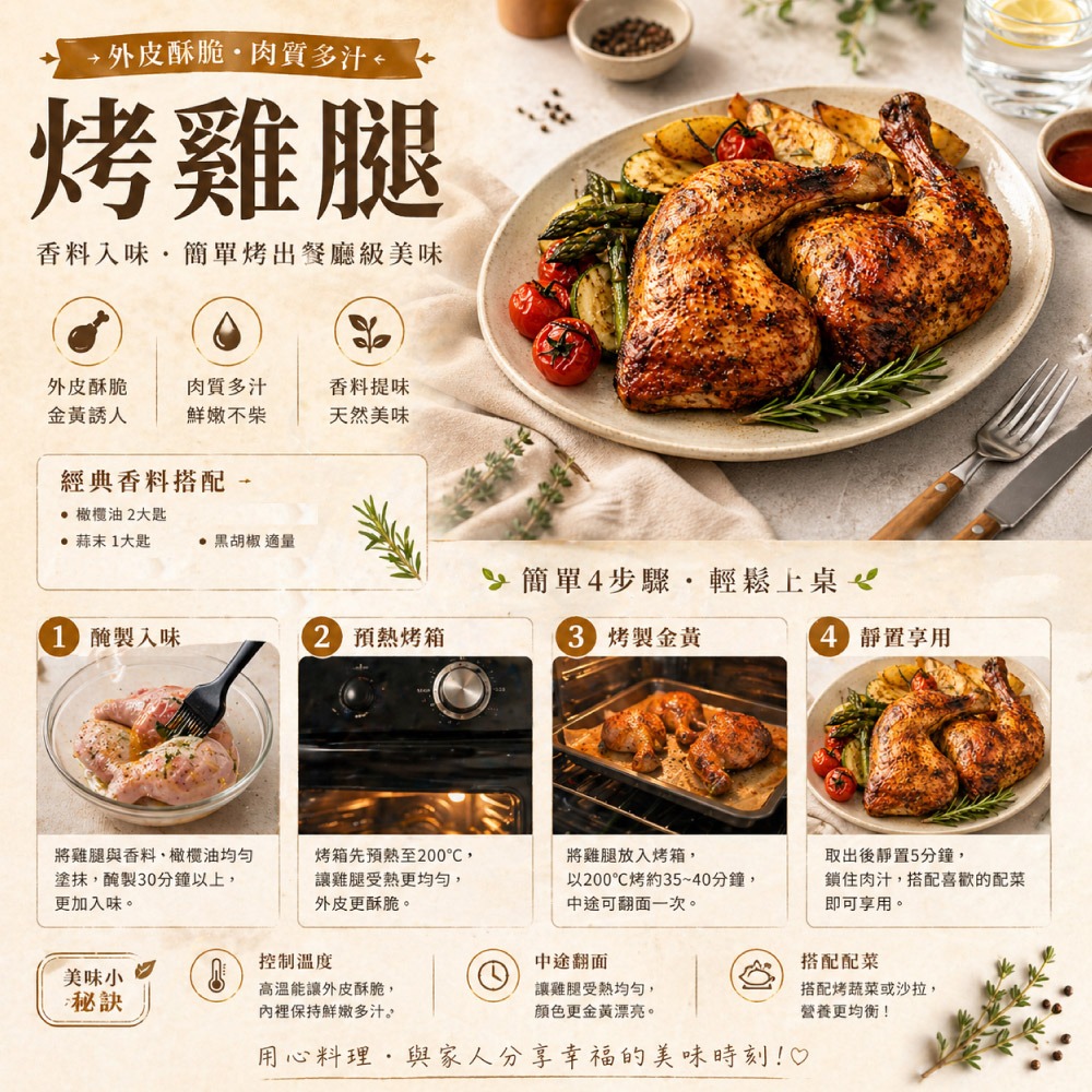 【赤豪家庭私廚】椒鹽帶骨雞腿14支(170g+-10%/支/每包2支)-細節圖4