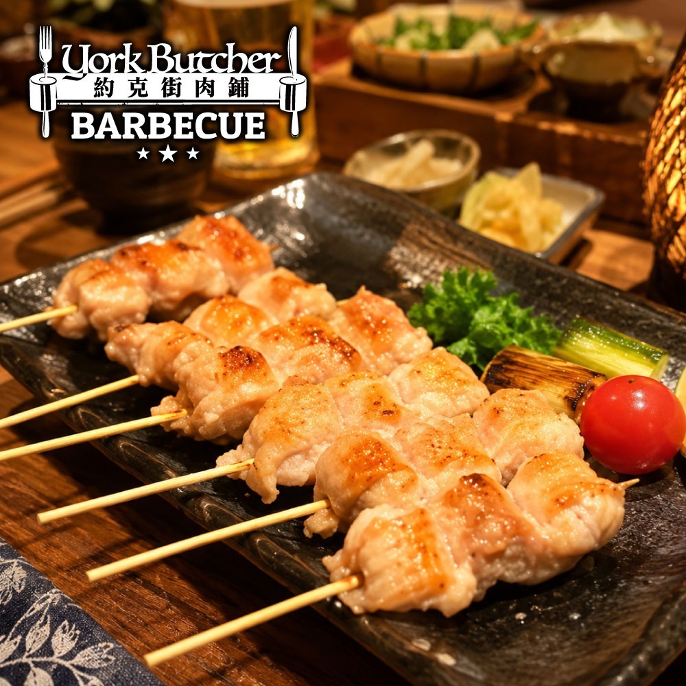 【約克街肉舖】台灣雞肉/胡椒豬肉串任選36串(雞肉40g±10%/串、豬肉50g±10%/串_3串1包)-細節圖2