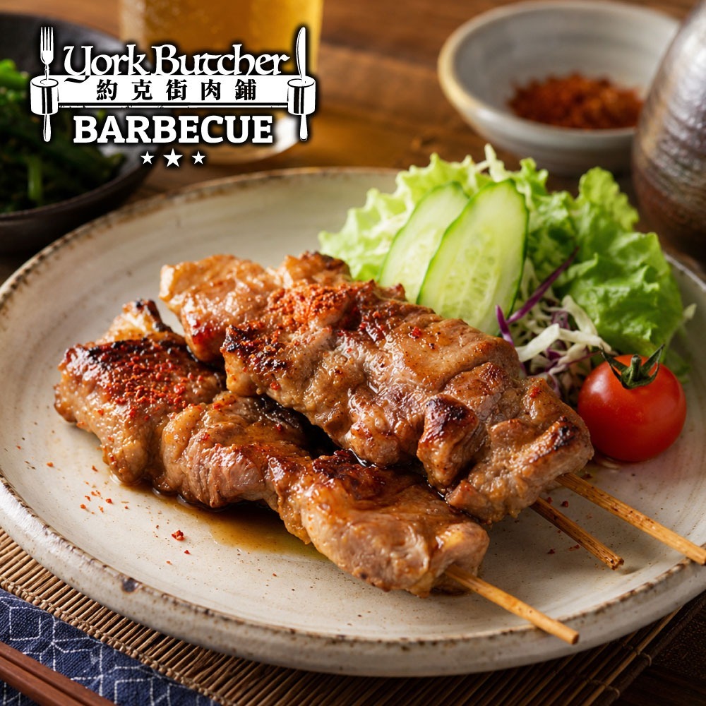 【約克街肉舖】台灣雞肉/胡椒豬肉串任選36串(雞肉40g±10%/串、豬肉50g±10%/串_3串1包)-細節圖5