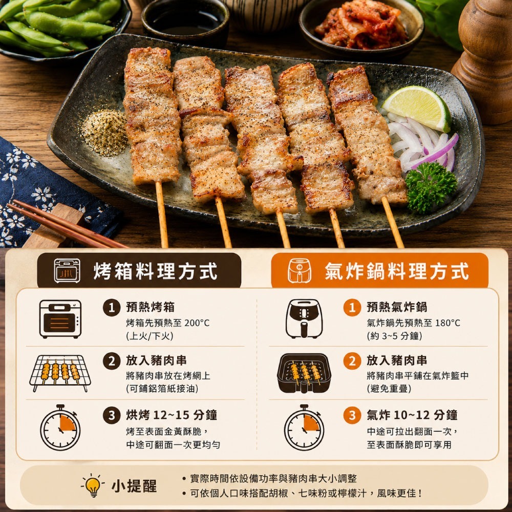 【約克街肉舖】台灣雞肉/胡椒豬肉串任選36串(雞肉40g±10%/串、豬肉50g±10%/串_3串1包)-細節圖9