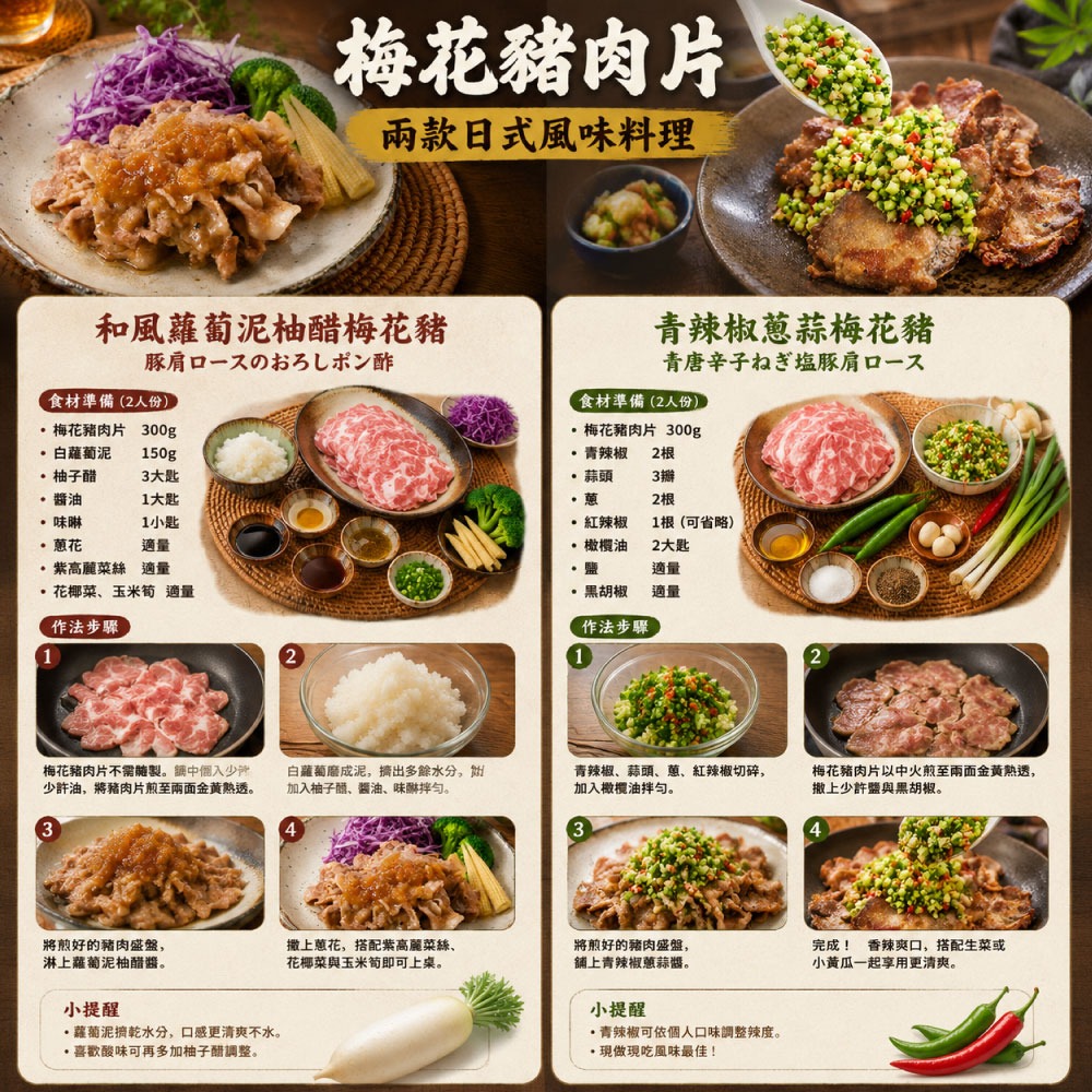【豪鮮牛肉】丹麥梅花豬肉片5盒(200g±10%/盒)-細節圖4