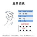 【工仔人】網片掛勾 壁掛 多孔板掛鉤 洞洞板掛鉤 MIT-HHBH10 吊勾 鐵件 牆壁掛勾 牆壁掛架 洞洞板收納架-規格圖9