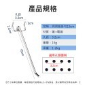 【工仔人】網片掛勾 壁掛 多孔板掛鉤 洞洞板掛鉤 MIT-HHBH10 吊勾 鐵件 牆壁掛勾 牆壁掛架 洞洞板收納架-規格圖9