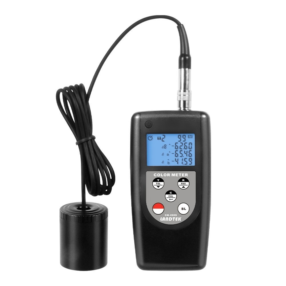 紡織印染測色計 服裝面料比色儀 分光測色儀 色彩 色差計 顏色對比分析儀器 油墨檢測 色彩管理 【工仔人】CM6+-細節圖2