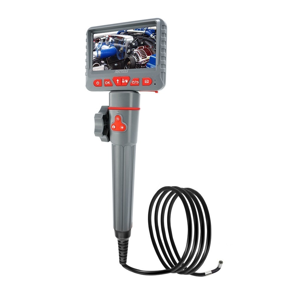 工仔人 可轉向內視鏡蛇管300公分 管內攝影機 蛇管內視鏡 可轉向內窺鏡 空調檢查 工業內視鏡 VBA3603MS-細節圖2