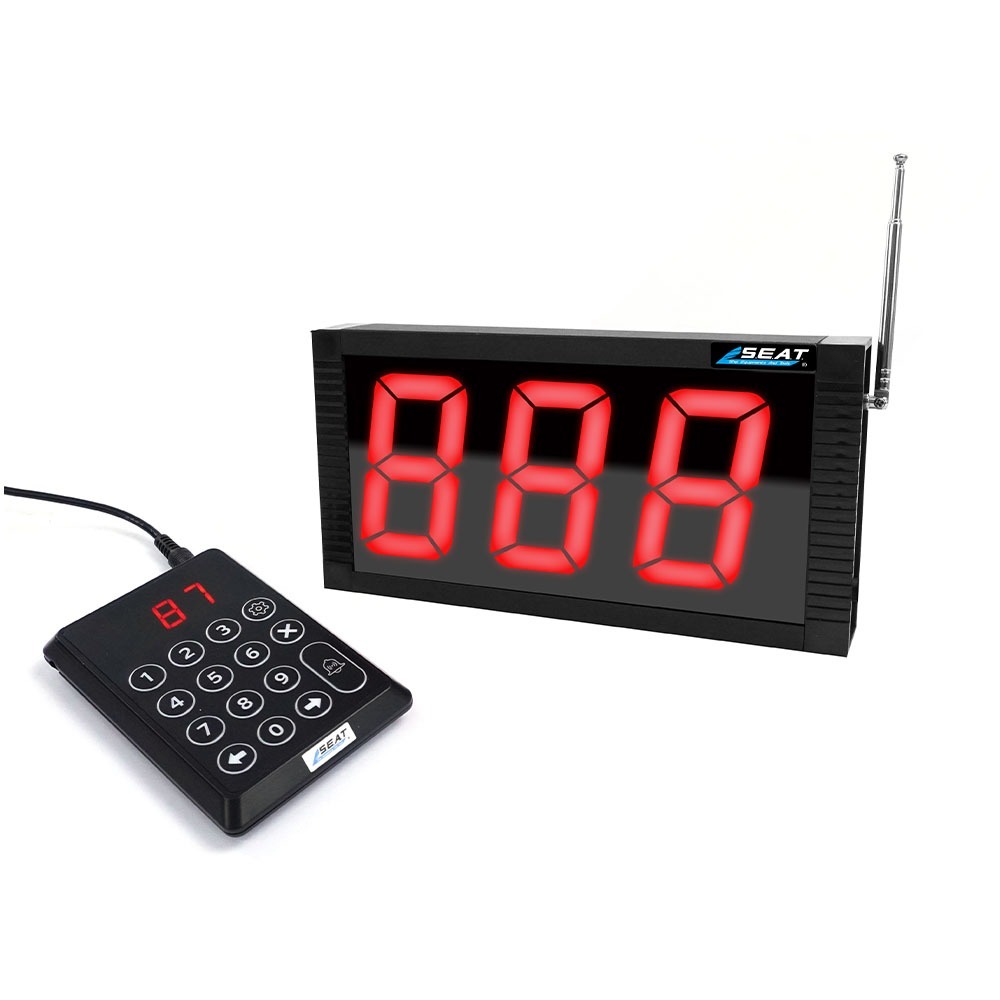 取餐機 取餐叫號機 無線叫號燈 診所號碼機 排隊叫號機 叫號燈 無限取號機 呼叫器 號碼牌 【工仔人】CNS999A-細節圖2