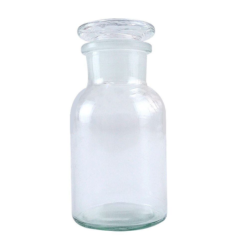 取樣瓶 燒杯 125ml 玻璃罐 儲物罐 酒精瓶 玻璃藥瓶 玻璃皿 大口試劑瓶 種子瓶 化工瓶 醫藥瓶 GB125-細節圖2