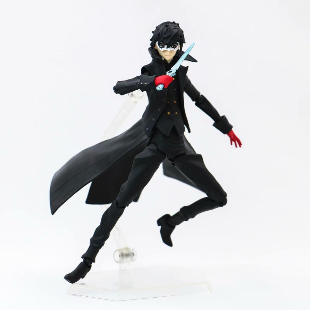 【佩斯多】女神異聞錄 figma joker 小丑 紅心 玩具 公仔 模型 摩爾加娜 雨宮蓮 怪盜 遊戲周邊 人偶 可動-細節圖2