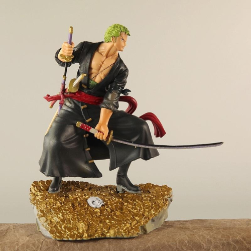 【佩斯多】索隆 三刀流 和之國 凱多 場景 14cm戰鬥 模型 玩具 公仔 裝飾 禮品 航海王 海賊王 魯夫