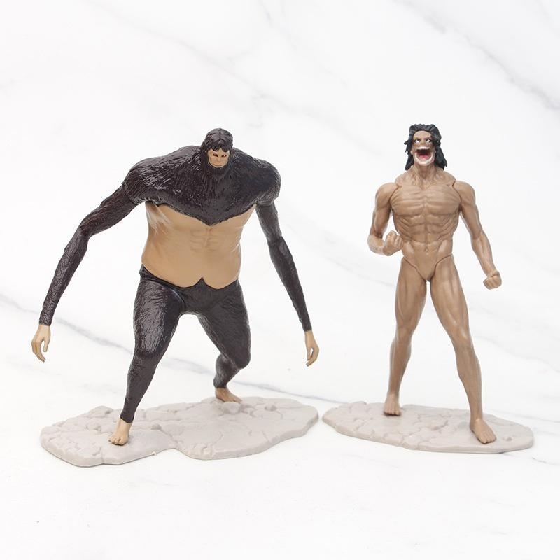 現貨【佩斯多】進擊的巨人 模型 玩具 組合 鎧之巨人 女巨人 顎之巨人 獸之巨人 艾倫 亞尼 米卡莎 萊納 貝爾托特-細節圖2