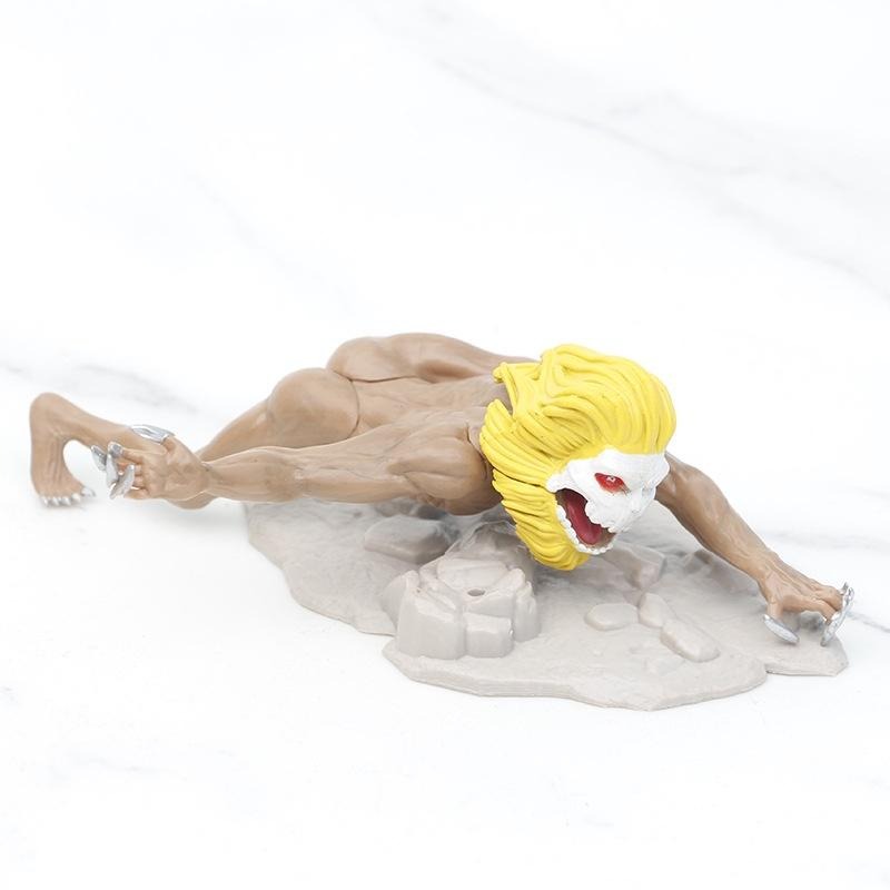 現貨【佩斯多】進擊的巨人 模型 玩具 組合 鎧之巨人 女巨人 顎之巨人 獸之巨人 艾倫 亞尼 米卡莎 萊納 貝爾托特-細節圖5