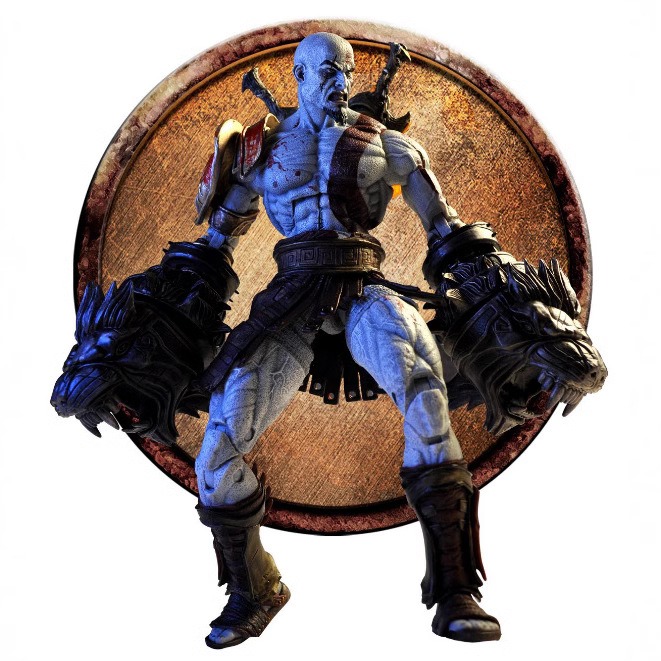 【佩斯多】戰神 PS4 克雷多斯 奎托斯 模型 玩具 公仔 索尼 北歐 遊戲 周邊 可動 獅子 火焰刀-細節圖7