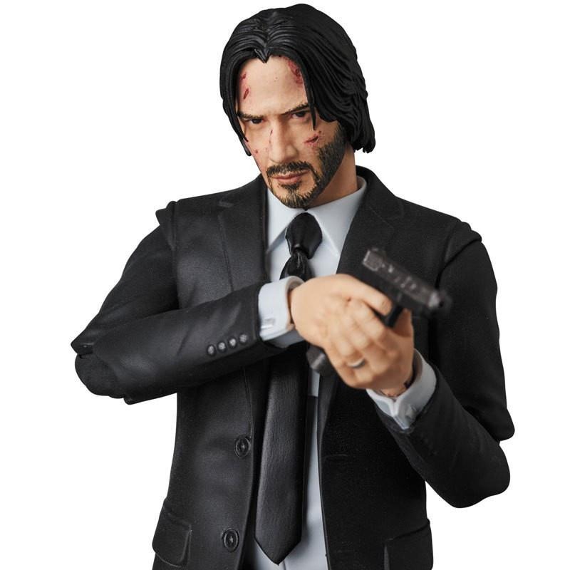 【佩斯多】 MAFEX 疾速追殺 捍衛任務2：殺神回歸 約翰威克 殺神 John wick 17CM-細節圖3