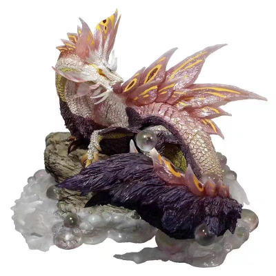 【佩斯多】魔物獵人 世界 崛起 泡狐龍 RISE 魔物 海龍種 公仔 模型 玩具 裝飾 禮品 雕像 怪物 GK