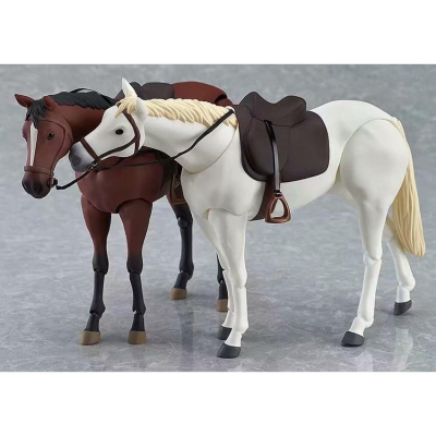 【佩斯多】馬 動物 可動 關節 騎馬 人偶 調查兵團 進擊的巨人 騎士 馬匹 坐騎 模型 玩具公仔 禮品