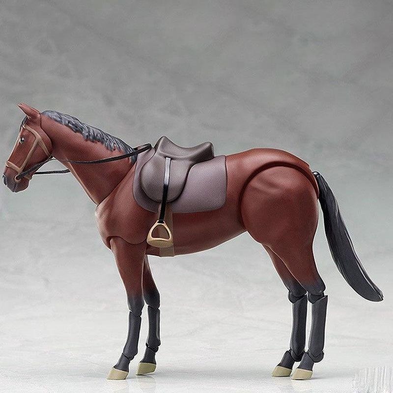 【佩斯多】馬 動物 可動 關節 騎馬 人偶 調查兵團 進擊的巨人 騎士 馬匹 坐騎 模型 玩具公仔 禮品 配件-細節圖6