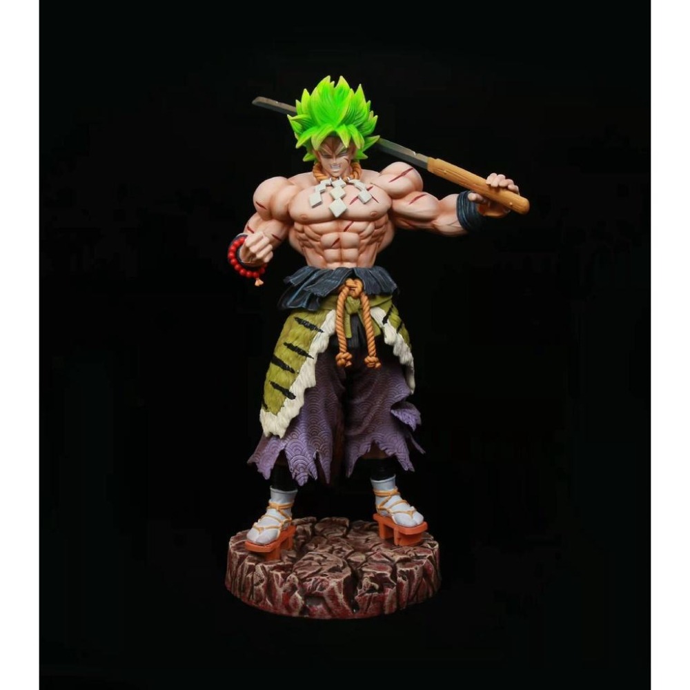 【佩斯多】超級賽亞人 31cm GK 超大 武士 布羅利 站姿 雕像 場景 公仔 玩具 孫悟空 達爾 貝吉特-細節圖3