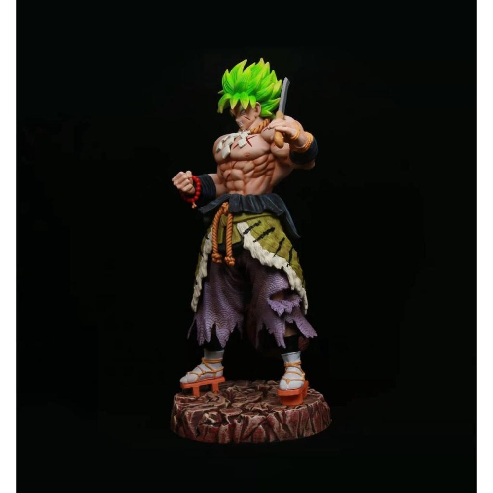 【佩斯多】超級賽亞人 31cm GK 超大 武士 布羅利 站姿 雕像 場景 公仔 玩具 孫悟空 達爾 貝吉特-細節圖5