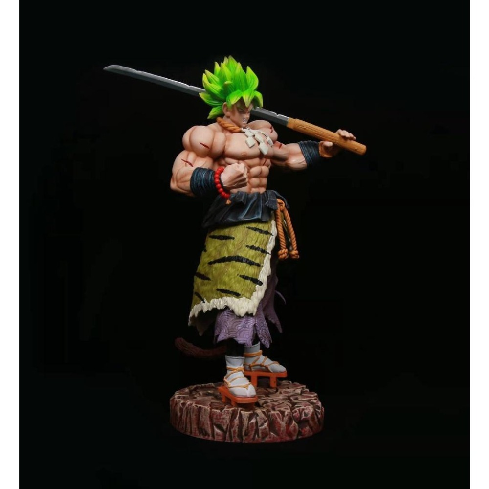 【佩斯多】超級賽亞人 31cm GK 超大 武士 布羅利 站姿 雕像 場景 公仔 玩具 孫悟空 達爾 貝吉特-細節圖6
