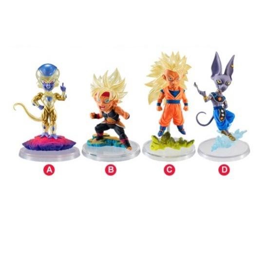 【佩斯多】七龍珠 孫悟空 超級賽亞人 比魯斯 超籃 金髮  悟空 悟飯 特蘭克斯 佛里沙 模型 玩具 公仔-細節圖2