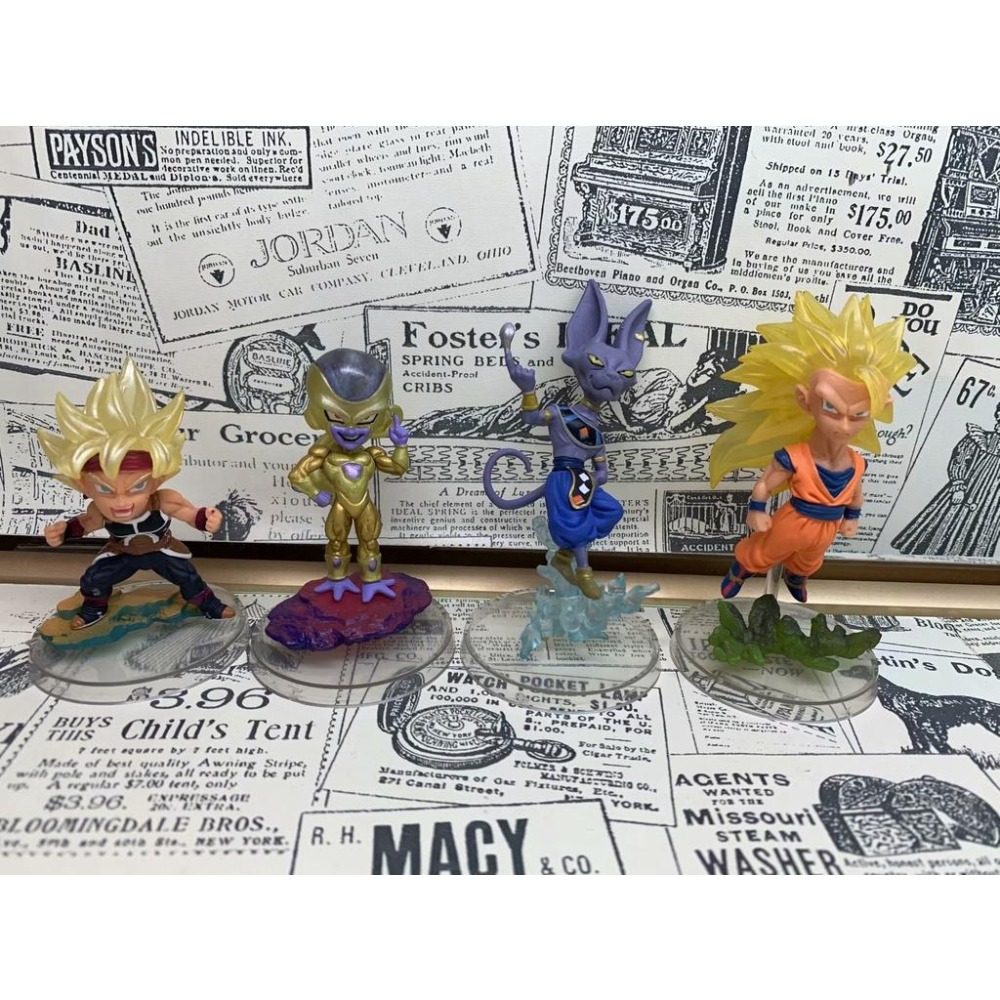 【佩斯多】七龍珠 孫悟空 超級賽亞人 比魯斯 超籃 金髮  悟空 悟飯 特蘭克斯 佛里沙 模型 玩具 公仔-細節圖4