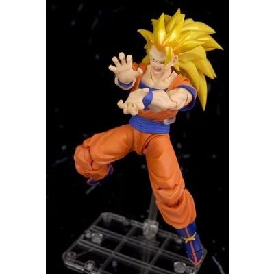 【佩斯多】七龍珠 超級賽亞人3 悟空 金髮 長髮 可動模型 懷舊 卡卡羅特 龜派氣功約7吋 貝吉塔-細節圖4