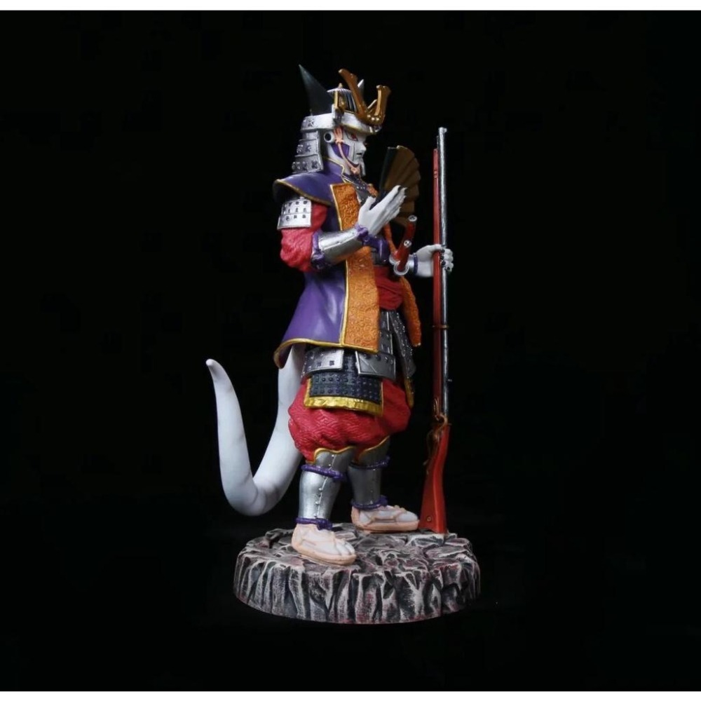 【多米諾】超級賽亞人 GK 武士 弗利沙 握刀 戰國時期 風格 站姿 雕像 28cm 玩具 公仔 孫悟空 達爾 貝吉塔-細節圖2