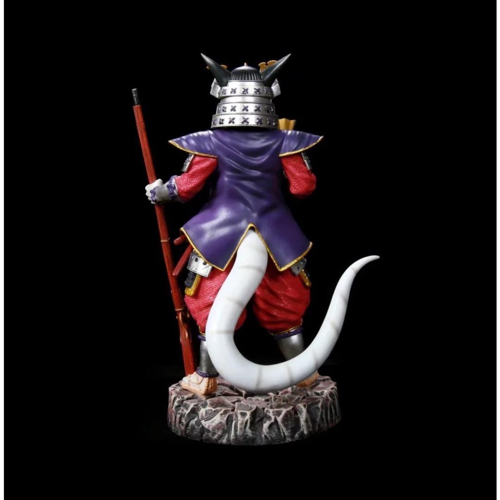 【多米諾】超級賽亞人 GK 武士 弗利沙 握刀 戰國時期 風格 站姿 雕像 28cm 玩具 公仔 孫悟空 達爾 貝吉塔-細節圖3