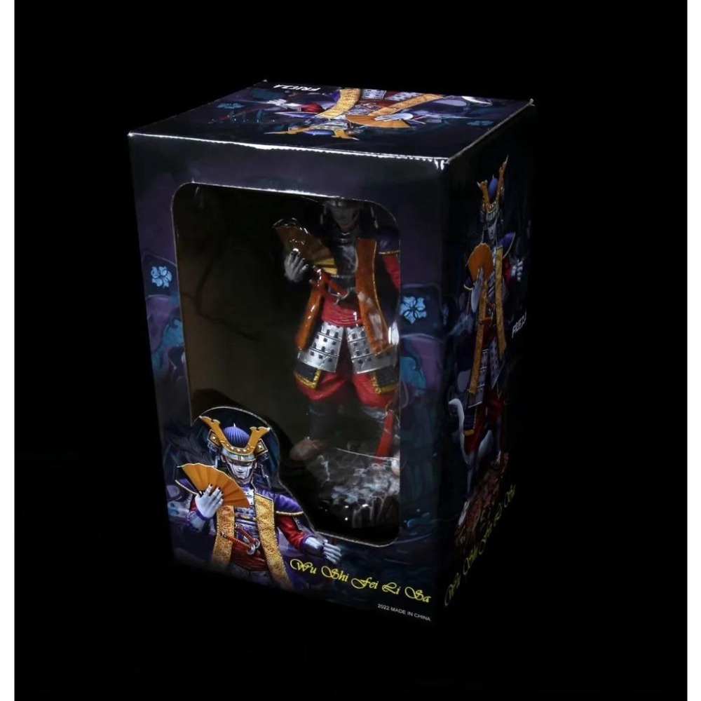 【多米諾】超級賽亞人 GK 武士 弗利沙 握刀 戰國時期 風格 站姿 雕像 28cm 玩具 公仔 孫悟空 達爾 貝吉塔-細節圖4