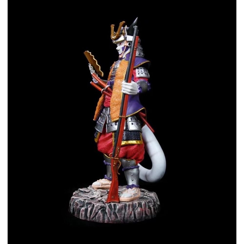 【多米諾】超級賽亞人 GK 武士 弗利沙 握刀 戰國時期 風格 站姿 雕像 28cm 玩具 公仔 孫悟空 達爾 貝吉塔-細節圖5