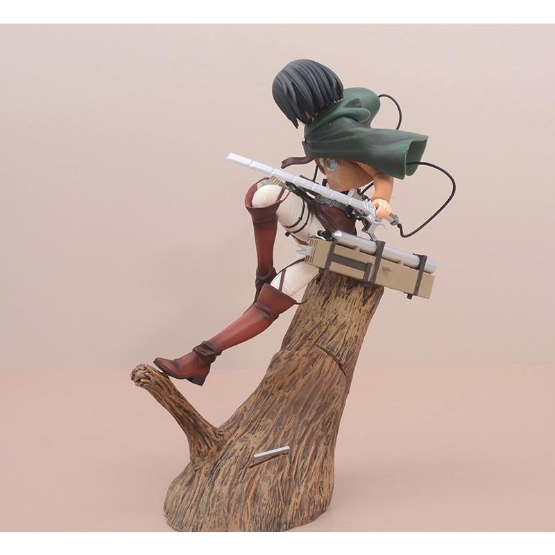 【佩斯多】進擊的巨人 米卡莎 里維 阿卡曼 艾連·葉卡 場景 戰鬥 模型 公仔 玩具 雕像 gk 造型 裝飾 調查兵團-細節圖4