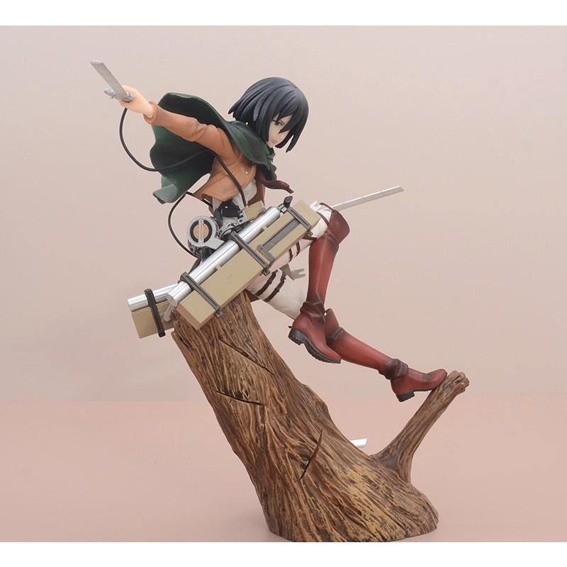 【佩斯多】進擊的巨人 米卡莎 里維 阿卡曼 艾連·葉卡 場景 戰鬥 模型 公仔 玩具 雕像 gk 造型 裝飾 調查兵團-細節圖5