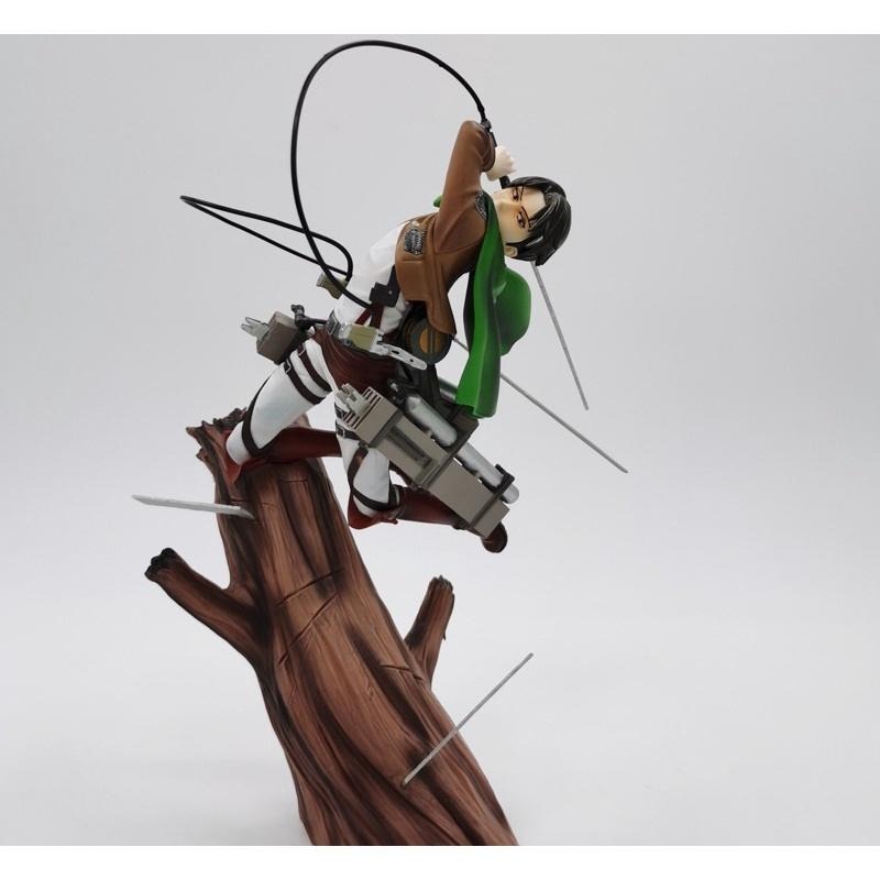 【佩斯多】進擊的巨人 巨人 阿卡曼 李維 里維 利維爾 兵長模型 玩具 公仔 GK 調查兵團 戰鬥 超帥 士官長-細節圖3