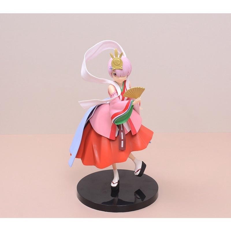 【佩斯多】從零開始的異世界生活 RE0 拉姆 雷姆 雪女 輝夜 裝扮 模型 玩具 公仔 雕像-細節圖2