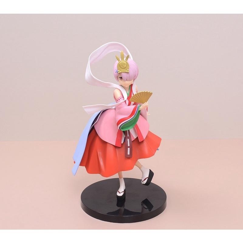 【佩斯多】從零開始的異世界生活 RE0 拉姆 雷姆 雪女 輝夜 裝扮 模型 玩具 公仔 雕像-細節圖3