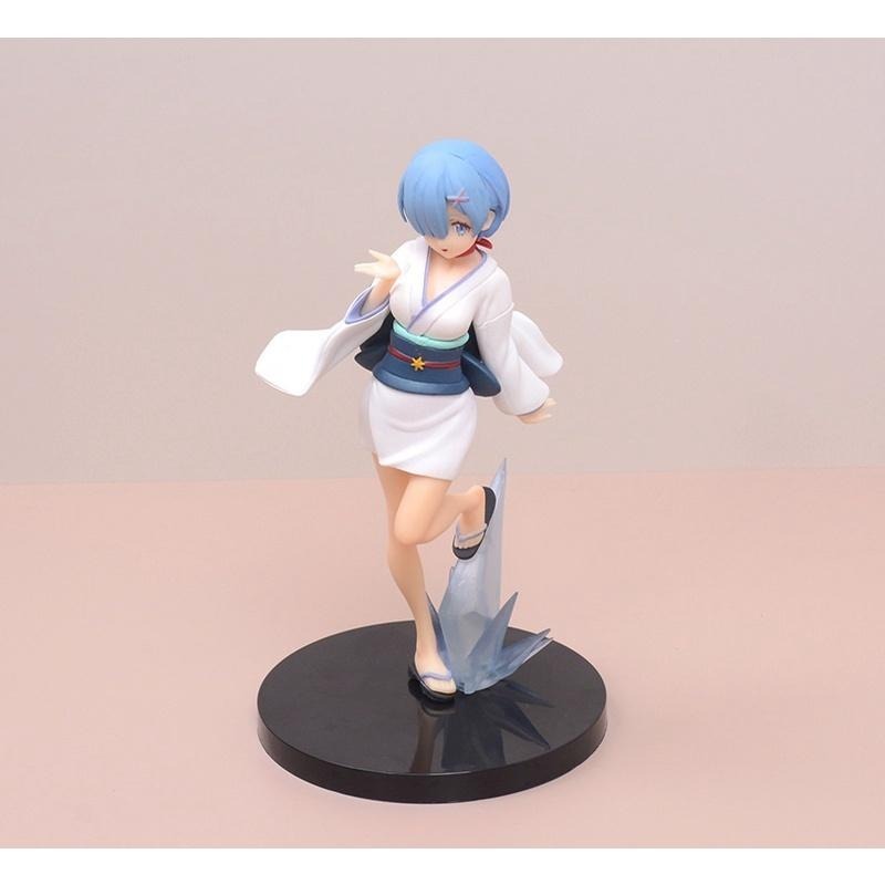 【佩斯多】從零開始的異世界生活 RE0 拉姆 雷姆 雪女 輝夜 裝扮 模型 玩具 公仔 雕像-細節圖6