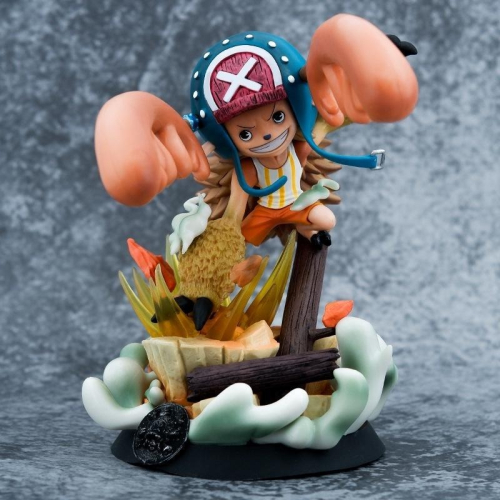 【佩斯多】航海王 海賊王 喬巴 GK 角強化 場景 21cm 草帽 模型 玩具公仔 可愛 馴鹿 鹿角 寵物 海賊