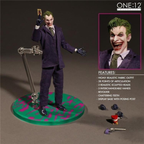【佩斯多】螞蟻 MEZCO模型 玩具 周邊 公仔6吋 可動 小丑 蝙蝠俠 布衣 反派 dc 偵探 阿卡漢