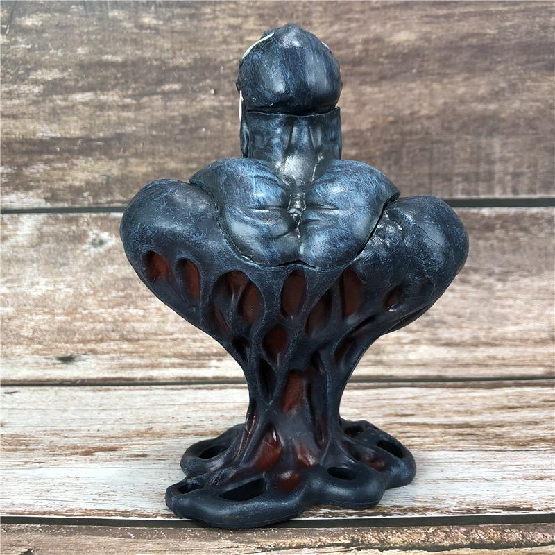 【佩斯多】猛毒 半身像 寄生受 合體 蜘蛛人 漫威宇宙 雕像 擺設 公仔 玩具 屠殺 反派 鋼鐵人 復仇者聯盟-細節圖4