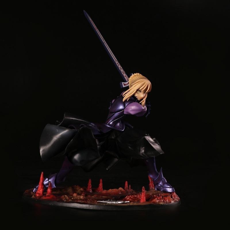 【多米諾】SABER 命運 FATE FGO 塞巴 黑賽巴 真得 鐵鎚 卑王 魔法師 模型 玩具公仔 聖杯-細節圖2