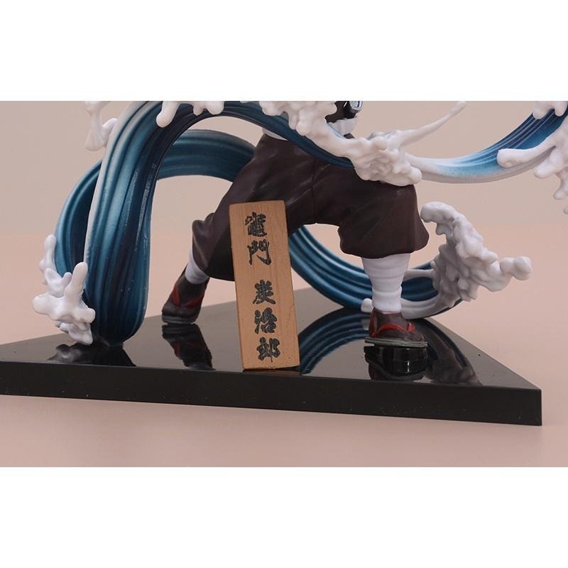 【佩斯多】鬼滅之刃 竈門炭志郎 煉獄杏壽郎 特效場景 呼吸法 聲聲流轉 火之呼吸 水之呼吸 鬼沙隊模型 玩具 周邊 公仔-細節圖4