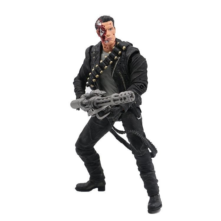 【佩斯多】T-800 終結者 阿諾 史瓦星格 電影 魔鬼終結者 周邊 模型 玩具 公仔 可動 機械人 未來 天網-細節圖3