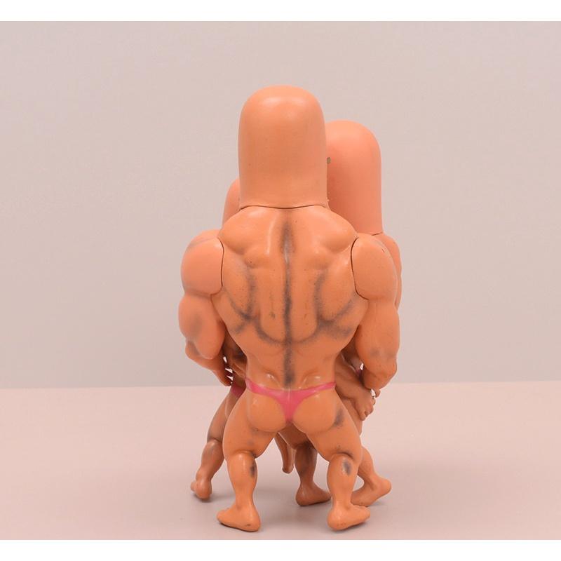 【佩斯多】精靈 寶可夢 神奇寶貝 三地鼠 裝飾 模型 玩具 公仔 雕像 GK 肌肉猛男-細節圖4