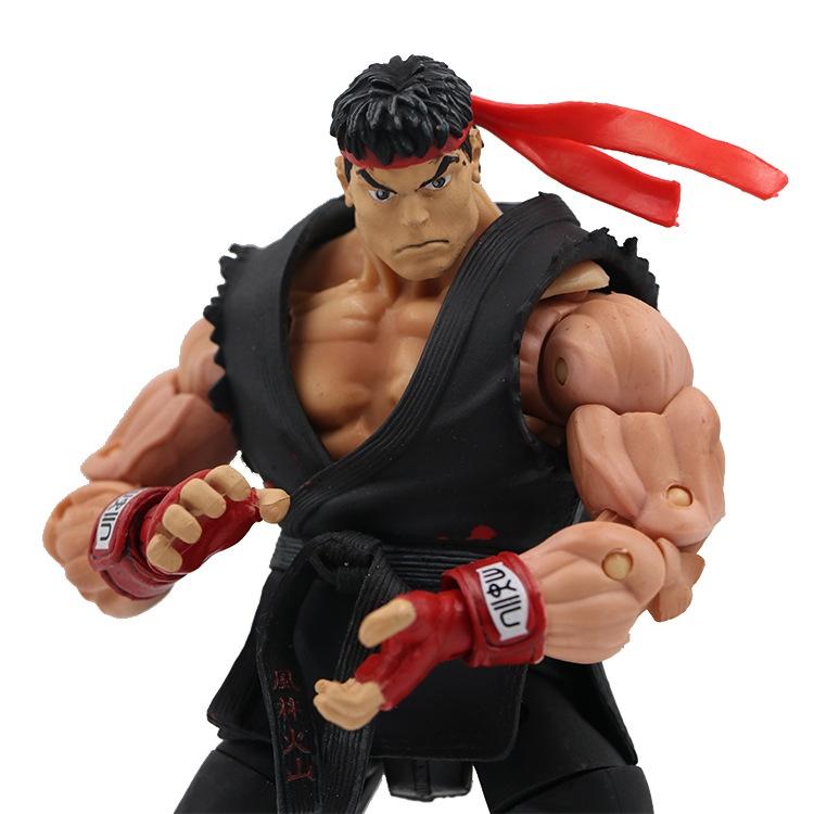 【佩斯多】快打旋風 肯 隆 波動拳 昇龍拳 豪鬼 春麗 街頭霸王 NECA 街機 格鬥遊戲 電玩 周邊 模型 玩具 公仔-細節圖4