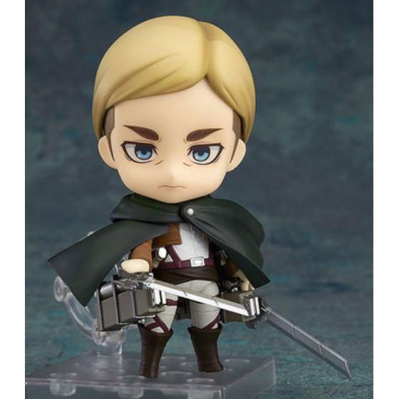 【佩斯多】Q版 可動模型進擊的巨人進擊的巨人 兵長 里維·阿卡曼 艾倫/米卡莎 關節可動 換臉模型擺飾-細節圖3