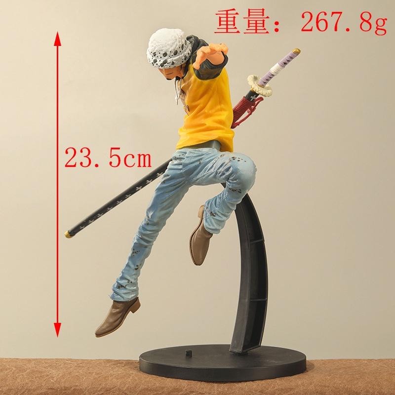 【佩斯多】航海王 手術果實 羅 超新星 公仔模型玩具人偶 可愛食玩 蛋糕烘培裝飾 生日禮品 紅心海賊團-細節圖2